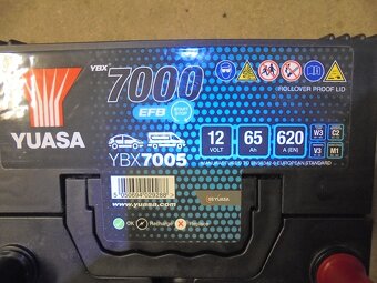 Autobaterie YUASHA YBX7005 NOVÁ 2025 Mitsubishi ASX - 3