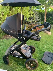 Stokke Trailz 3v1  hluboký, sportovní a autosedačka +isofix - 3