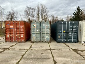 Novy lodní kontejner 20’ (6m) - šedá barva - 3