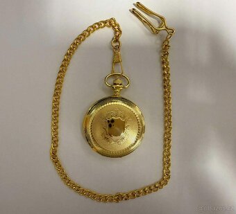 Hodinky cibule zlaté barvy - 3