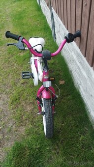 Dětské kolo Bikestar růžovobílé - 3