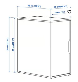 Úložný díl ALEX IKEA - 3