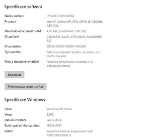 Lenovo IdeaPad S210 Touch,Win 10,HDD 320GB,RAM 4GB,11.6 palc - 3