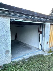 Garáž, Žatec ul. Klostermannova, 17m2, zavedená el. - 3