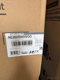 Tepelné čerpadlo Samsung split 9 kW vč. 260l TUV, 400V, NOVÉ - 3