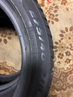 Zimní pneu pirelli 275/40/18 a 245/45/18 - 3