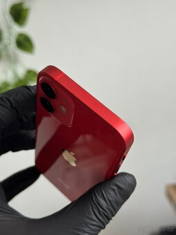 iPhone 12 mini 64GB červený - 100% baterie - 3