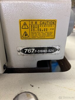 6nitny overlock Siruba 767F-516M2-524 - 3