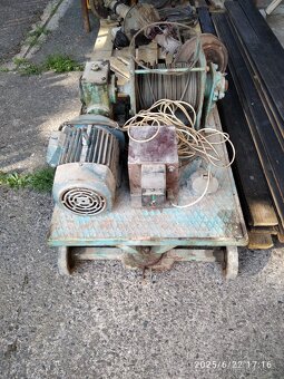 Stavební vrátek, naviják - 380V - 3