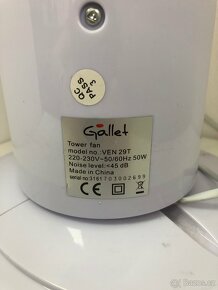 Ventilátor GALLET VEN 29T - 3