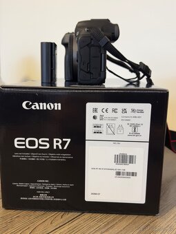 Canon eos R7 tělo, záruka CZ - 3