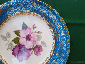 Retro sběratelský krásný porcelánový talíř - 3