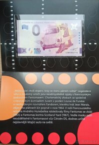 0 Euro Souvenir Citroen DS Fantomas konvolut komplet pouze 2 - 3