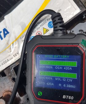 Autobaterie VARTA black 12V 45Ah 420A použitá - 3