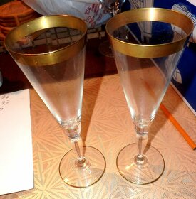 Sklenice, pohár sklo, 2 ks - 3