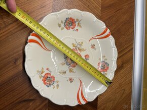 Krásný německý porcelánový talíř - 3