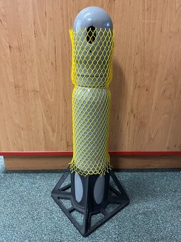 Tlaková lahev CO2 2 kg (objem 3l)  s čepičkou - prázdná - 3