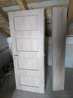 Dveře, levé, 80x210cm pro zeď 30cm - 3