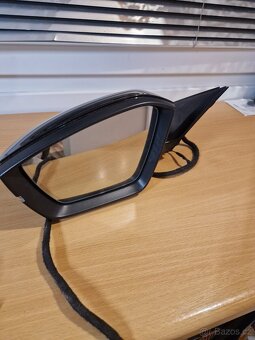 Levé zrcátko - Škoda Superb 3 III - hnedé - 3