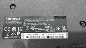 Lenovo ThinkPad Pro Docking Station 40AH + zdroj 65W - 3