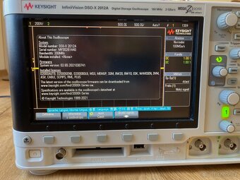 Osciloskop Keysight DSO-X 2012A upgrade - 3