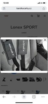 Kočárek Lonex sport - 3