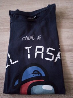 Chlapecká či pánská trička Among US,Homer... - 3