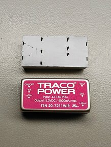 Měnič napětí TRACO Power 5V, 4A. - 3