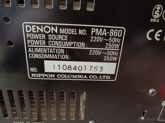 Denon PMA-860 stereo zesilovač - 3