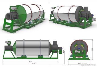 Granulační linka - granulace sypkých hmot - 3
