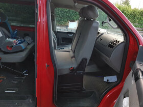 Otočná konzole pro dvousedák (dvousedadlo) VW T4 - 3