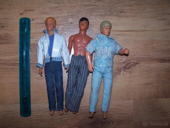 Barbie, Ken, retro s příslušenstvím- 80léta - 3