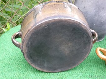 Historické keramické mísy na chalupu, šest kusů - 3