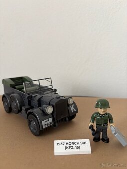 Německé terénní vozidlo 1937 HORCH 901 KFZ.15 COBI 2405 - 3