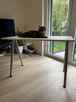 Psací stůl Ikea Galant   rozměry š:80 x d:120 x v:60 až 90cm - 3