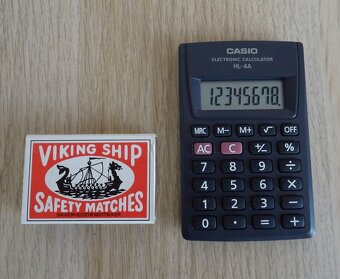 Kapesní kalkulačka Casio HL-4A - 3