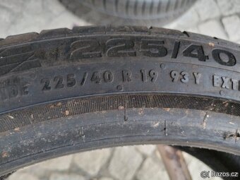 225/40/19 letni pneu GOODYEAR a CONTINENTAL 225/40 R19 - 3