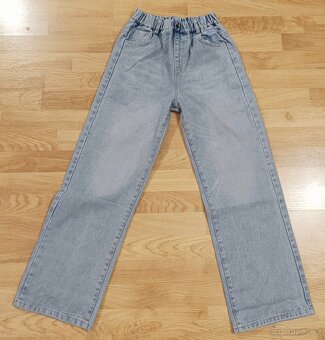 Dívčí rozšířené rifle, vel. 160cm NOVÉ - 3