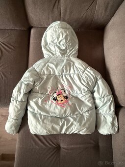 Dívčí zimní bundy vel. 128 - 3