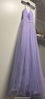 Světle fialové šaty - 3