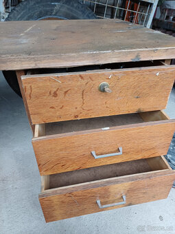 Retro kancelářský stůl - 3