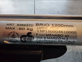 Příčníky Menabo Brio 120 cm - 3