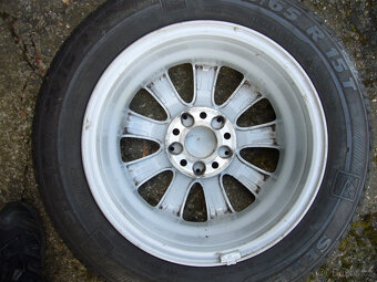 LETNÍ ALU KOLA MERCEDES 15" 5x112 6" et-44,stř.-66,6 - 3