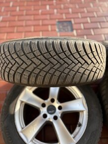 Prodám sadu Alu disků 7Jx16H2 ET48 + zimní pneu 205/60/16 - 3