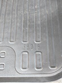Originální sada gumových koberců Škoda Fabia, Fabia Combi - 3