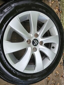 ALU letní kola disky Citroen R16 4x108 C4 Berlingo ET26 - 3