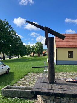 Dřevěná pumpa - 3