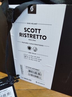 Nová cyklistická helma Scott Ristretto vel. M - 3