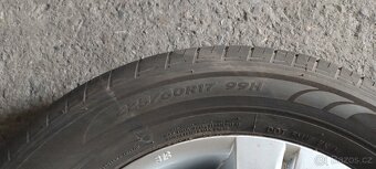 Sada Aku kol z vozu Kia Sportage 225/60R17 letní 5x114 - 3