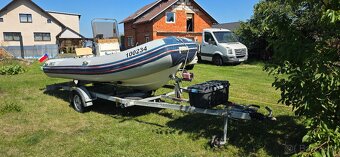 Prodám motorový člun Yamaha YAM 480R s vlekem - rezervace - 3